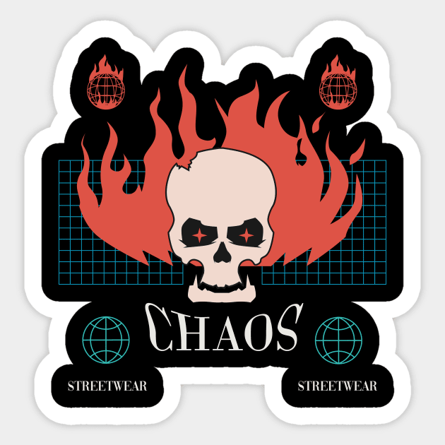 Chaos Sticker by fatihahnur